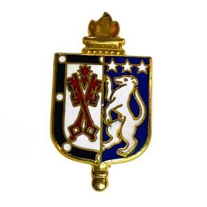 3rd Infantry Division Crest Pin Unit Insignia Badge USA Military Vintage